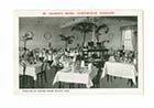 Lewis Avenue/St Georges Hotel Dining Room 1913 [PC]